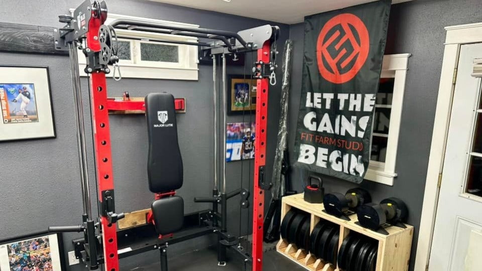 home gym set up
