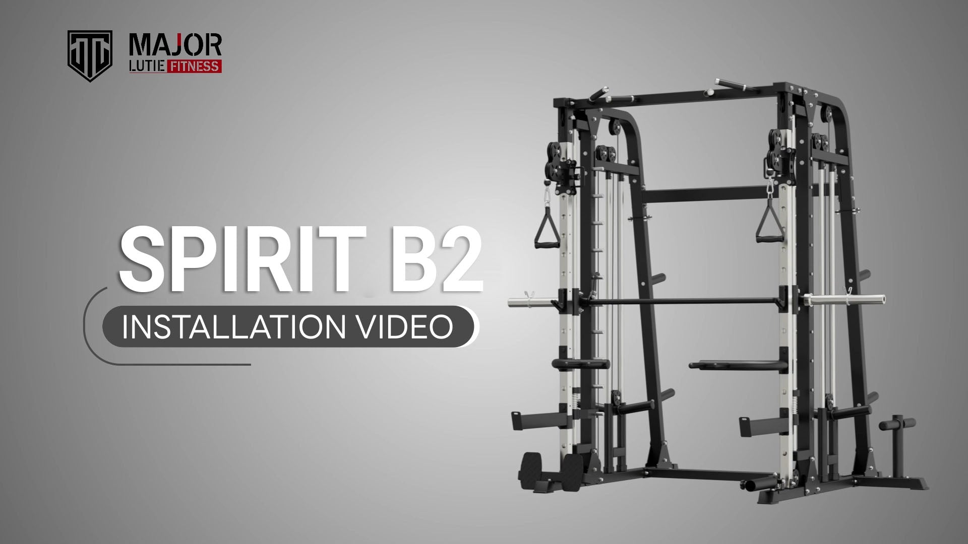 MAJOR FITNESS Spirit B2 Installation Video Cover