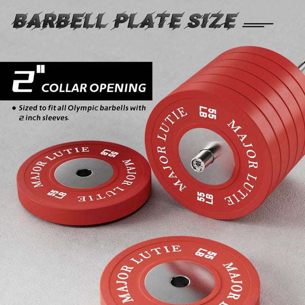 Major Fitness Olympic Weight Plates
