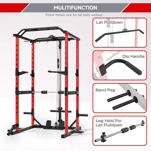 MAJOR All-in-One Home Gym Power Rack Package PLM05