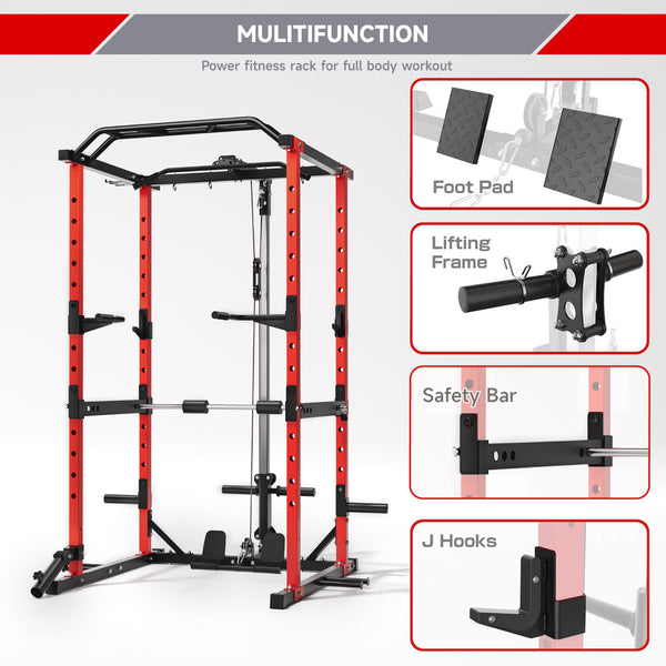 MAJOR All-in-One Home Gym Power Rack Package PLM05