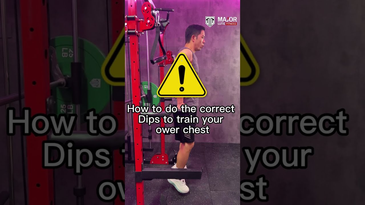 Common Mistakes of Dips with Power Rack
