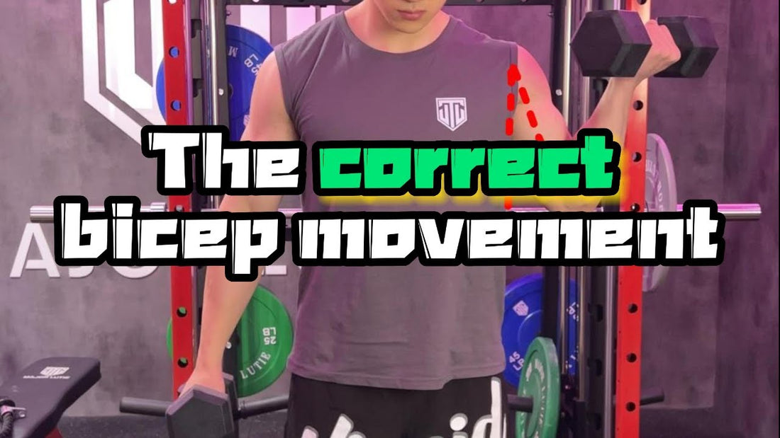 Dumbbell Curl Tips with Power Rack