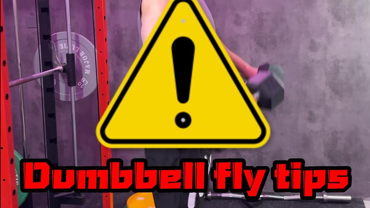 Dumbbell Fly Tips with Power Rack