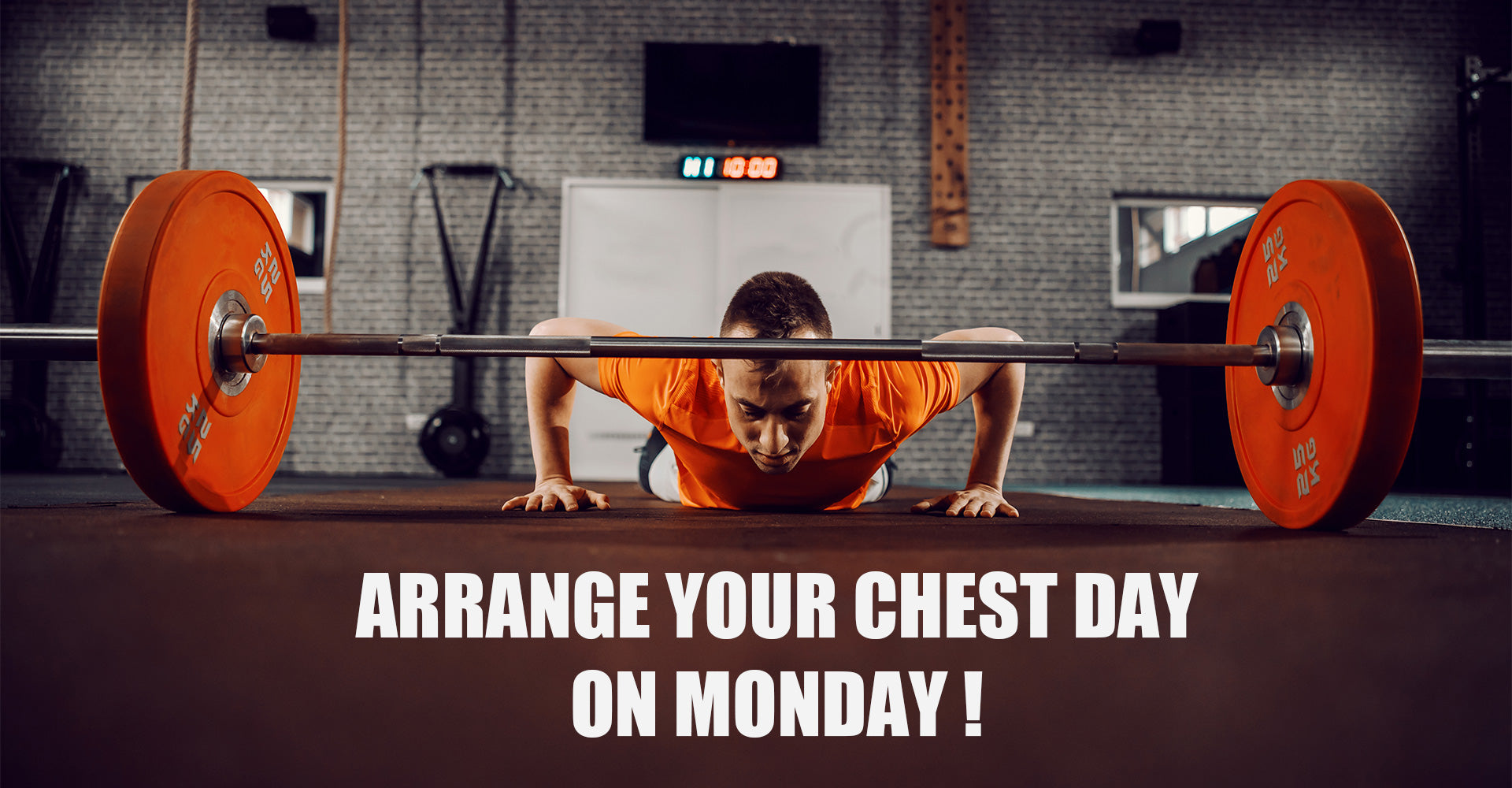 Arrange Your Chest Press on Monday !