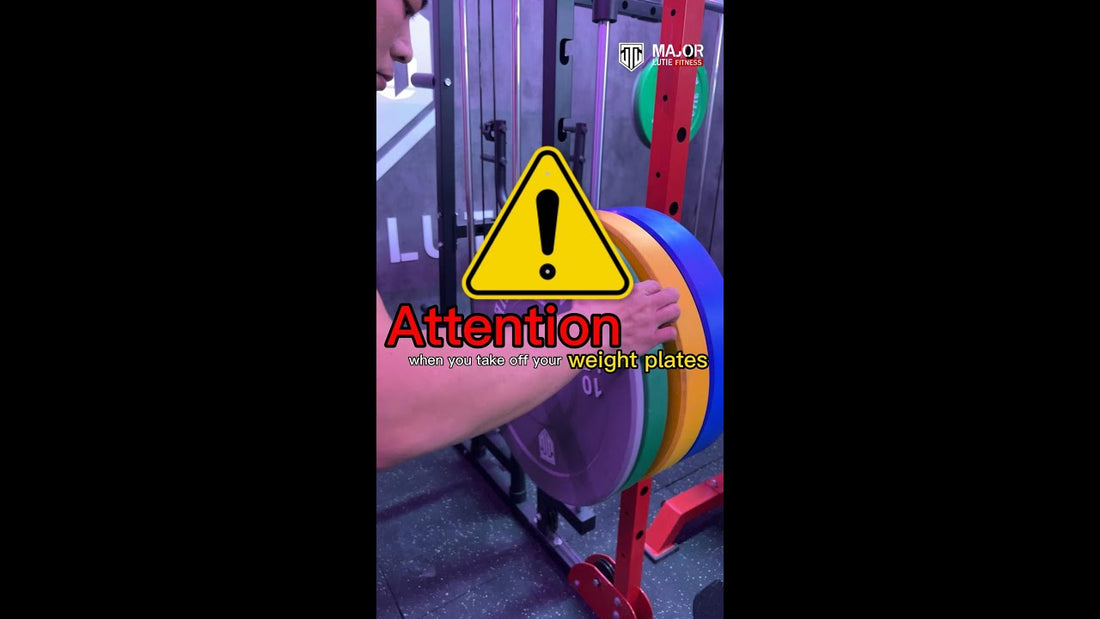 Attention of Taking Off the Weight Plates