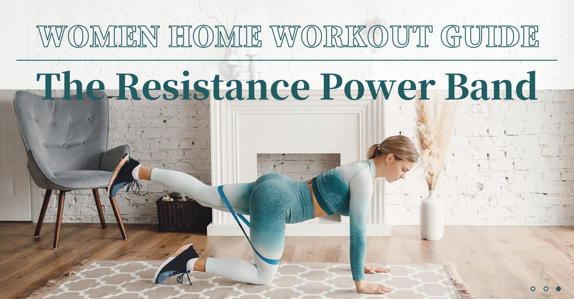 Women Home Workout Guide-The Resistance Power Band