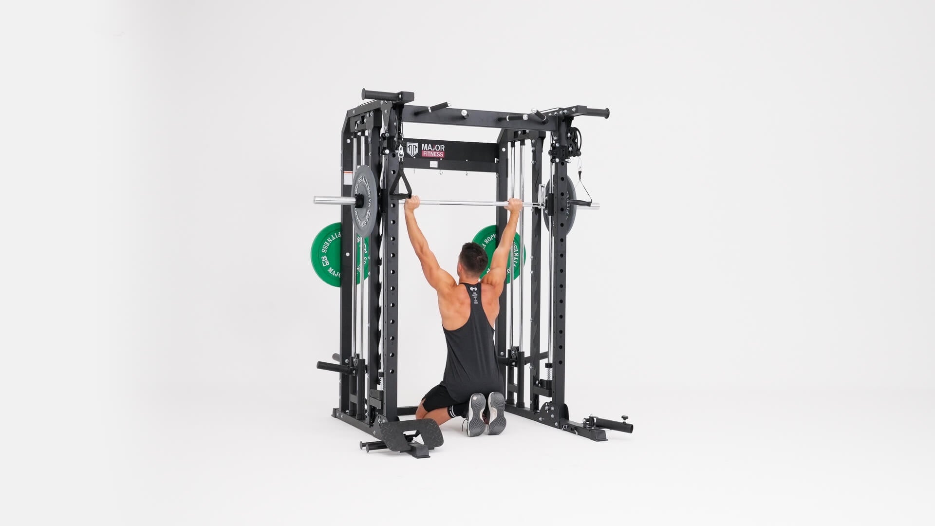 How To Do The Kneeling Overhead Press