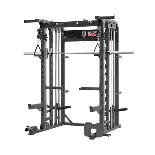 major fitness home gym smith machine with cables spirit b52