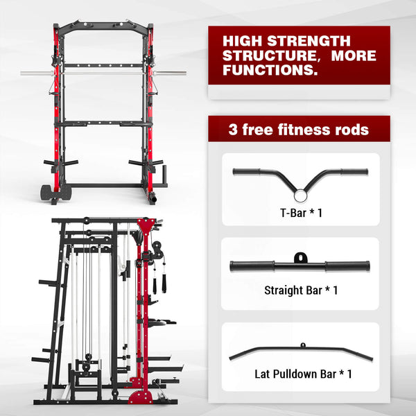 MAJOR FITNESS All-In-One Home Gym Smith Machine SML07
