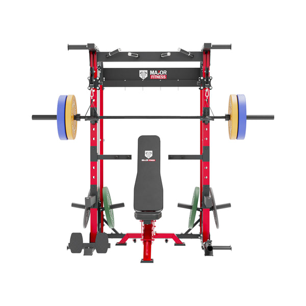 MAJOR FITNESS All-In-One Home Gym Power Rack Raptor F22
