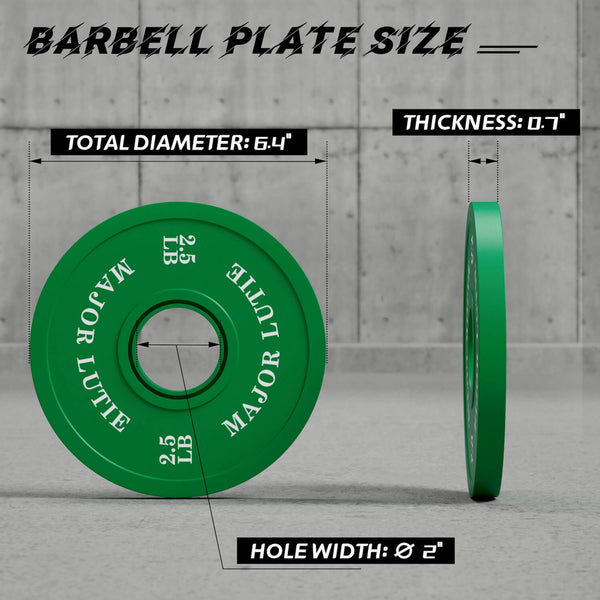 MAJOR Change Plates 2.5LB Size
