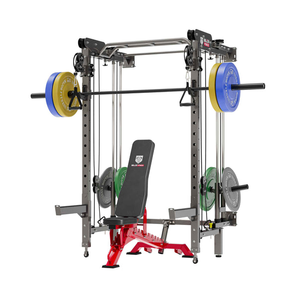 MAJOR FITNESS All-In-One Home Gym Folding Power Rack Package Lightning F35
