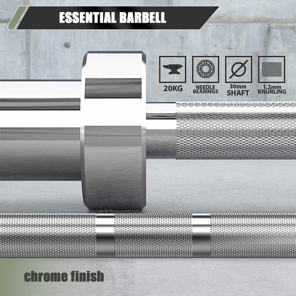 Major Fitness 7ft 20kg Home Gym Barbell
