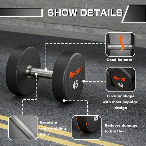 Major Fitness Dumbbells Home Gym