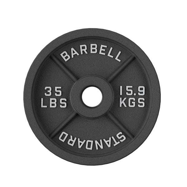 MAJOR FITNESS Old School Cast Iron Weight Plates
