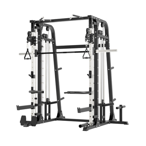 Smith Machines vs. Free Weight Power Racks: Pros and Cons