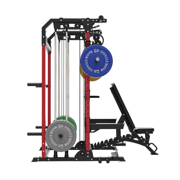 MAJOR FITNESS All-In-One Home Gym Power Rack Package Raptor F22

