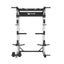 home gym power rack raptor f22 white front view
