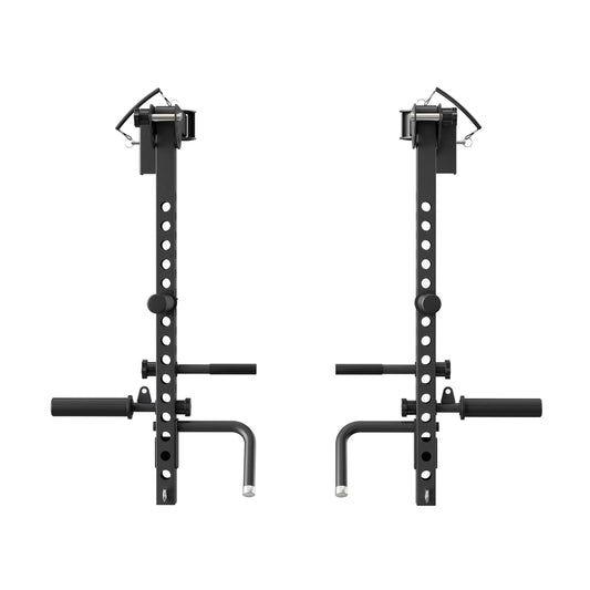 Major Fitness lever arms for 2 inches x 2 inches cage front view