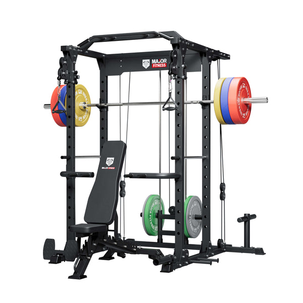 MAJOR FITNESS All-In-One Home Gym Power Rack Package PLM03
