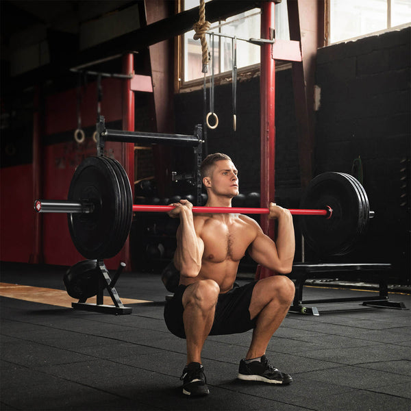 MAJOR LUTIE 20kg Cerakote 7ft 2-Inch Standard Olympic Barbells 1000lb Capacity - Show
