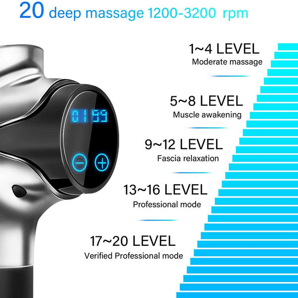 LCD Electric Massage Gun – Duval Emporium