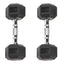 MAJOR LUTIE Rubber Hex Dumbbells Fitness Accessories 10lbs Dumbbells Free Shipping
