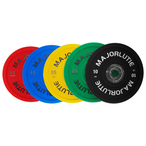 MAJOR LUTIE Urethane Competition Weight Plates Set 340LB Sold in Pairs Suit for 2 inchs Barbell Bar