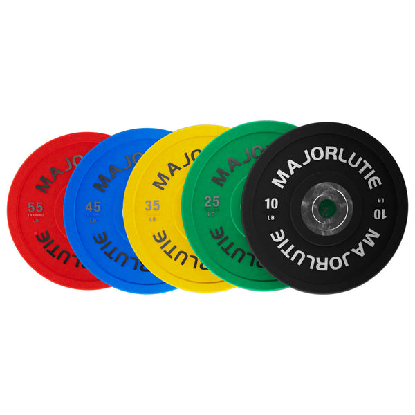MAJOR LUTIE Urethane Competition Weight Plates Set 340LB Sold in Pairs Suit for 2 inchs Barbell Bar
